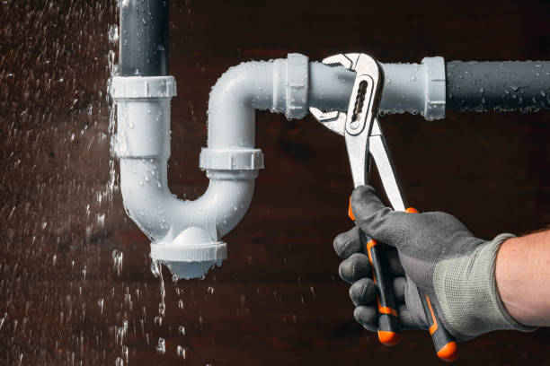 Professional Sewer Line Repair technician working in Goode, VA